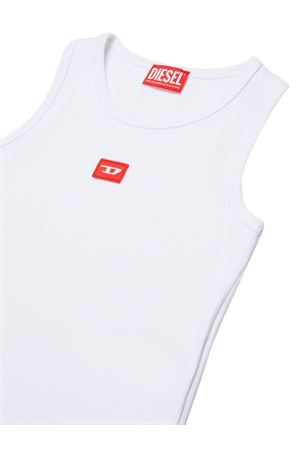 t-shirt in cotone bianco DIESEL KIDS | J02594KYAZYK100